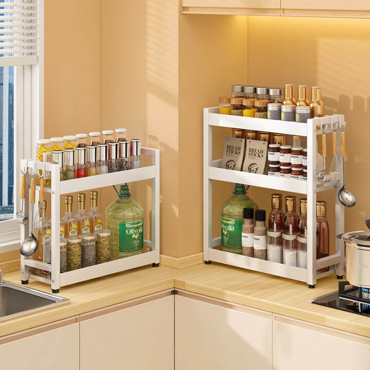 Spice Rack Narrow Kitchen Seasoning Rack Storage Rack Countertop