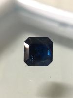 BLUE SAPPHIRE ไพลินแท้ 0.63 กะรัต พลอยเผาเก่า เม็ดจิ๋ว เหมาะงานมินิมอลค่ะ