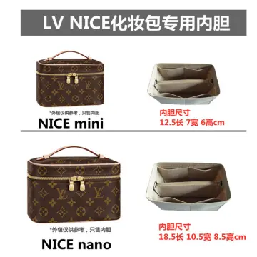 LOUIS VUITTON NICE NANO TOILETRY POUCH VS. NICE MINI TOILETRY POUCH/ WHICH  IS BETTER?/ WHAT FITS 