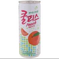 คูลพิส น้ำพีชผสมโยเกิร์ต จากเกาหลี Coolpis Peach Juice With Yogurt 230ml