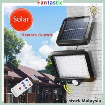 Fantastic 120 LED COB Lampu Solar Powered Outdoor Lighting Split ...