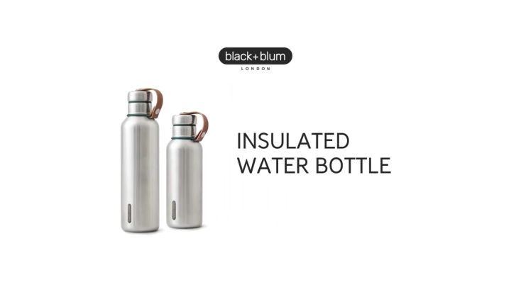 Black+Blum Insulated Water Bottle in Ocean