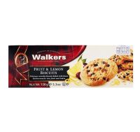 วอกเกอร์ คุกกี้ผลไม้ผสมเลม่อน Walkers Fruit &amp; Lemon Biscuits 150g