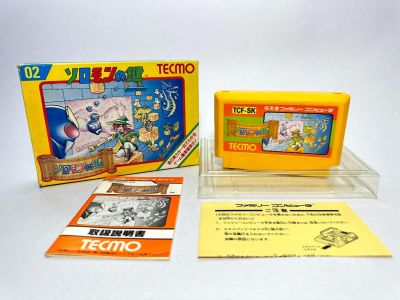 ตลับแท้  Famicom(japan)  Solomon’s Key