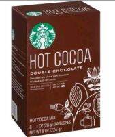 Starbucks Double Chocolate Hot Cocoa  สตาร์บัคดับเบิ้ลช็อกโกแลต 266 g ( 28 g x 8 pcs.) ราคา 429 บาท