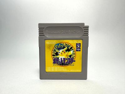 ตลับแท้ GAME BOY (japan)  Pokemon Pocket Monster Yellow Ver.
