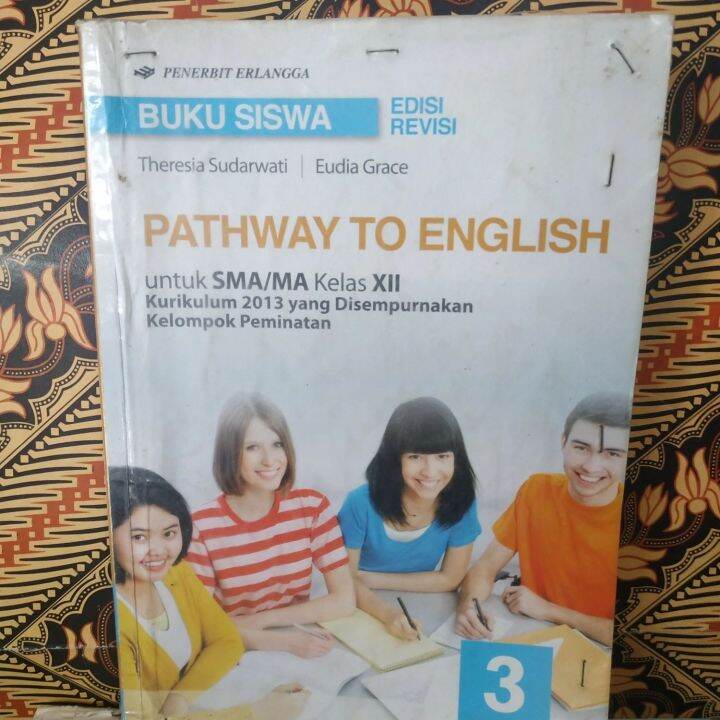 Buku Bahasa Inggris Kelas 12 Erlangga | Lazada Indonesia