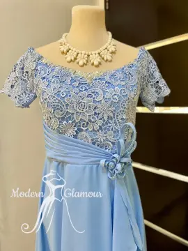 Recoal&Mall】 Fishtail formal dress women Evening Dinner Gown