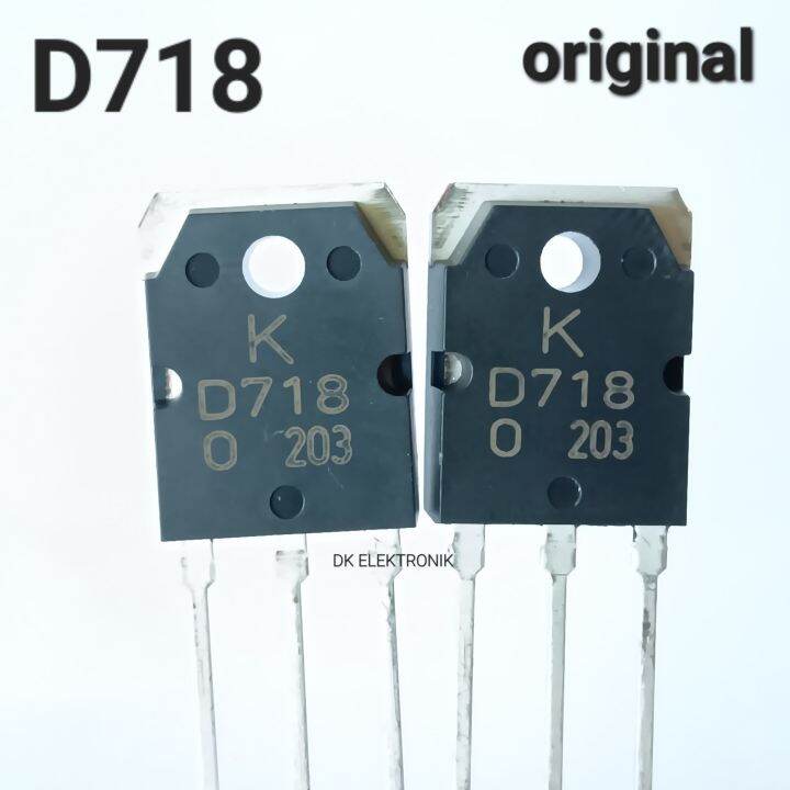 D718 ASLI ORIGINAL TRANSISTOR D718 ORI 2SD718 ORIGINAL TR D718 KD718