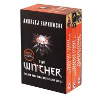 The Witcher 1-3 Books Set(NO BOX)， Blood of Elves,The Time of Contempt,Baptism of Fire