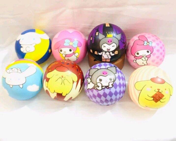 Mainan Squishy Sanrio Bentuk Bola Imut Dan Lucu / Squishy Bola Sanrio ...