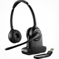 หูฟังพร้อมไมค์ ไร้สาย  ยี่ห้อ Plantronics รุ่น Savi W420-M Binaural