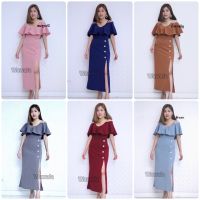 ชุดแซกสาวอวบ เดรสออกงานxxl ชุดเดรสสาวอวบ 38 40 42 44ชุดราตรี ชุดเดรสคนอ้วน2xl ใส่ไปงานเลี้ยง งานบวช งานแต่ง ชุดทำงาน ชุดปาร์ตี้ สวยแซ่บ เปรี้ยว