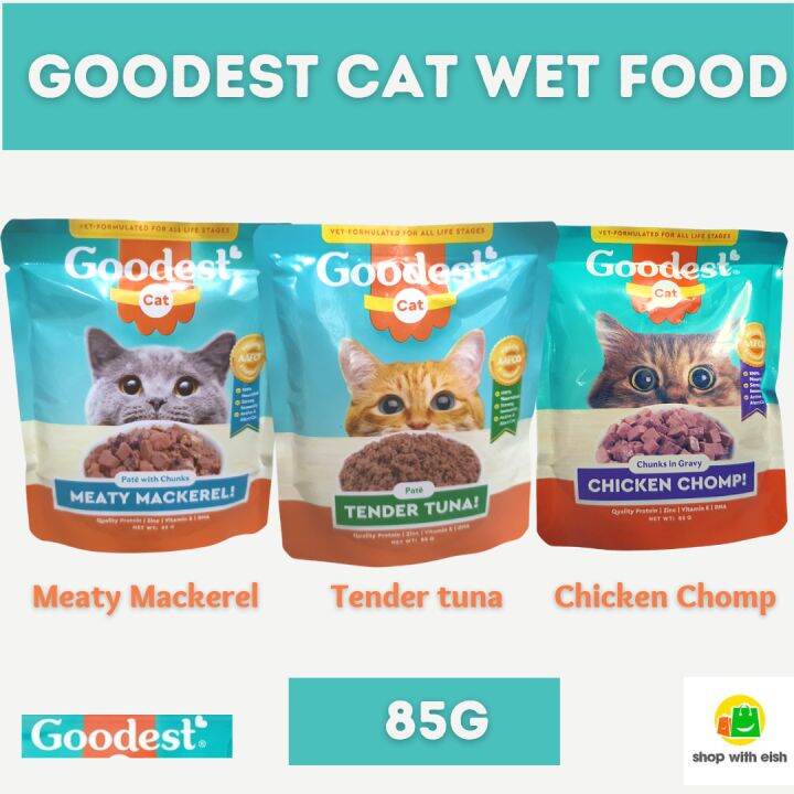 Goodest Cat 85g cat wet food for kittens and adult cats Lazada PH