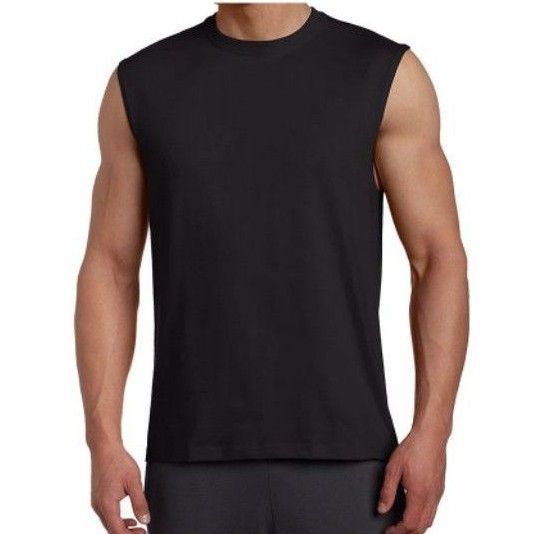 Sando Shirt / Muscle Shirt Black White Summer For Gym XSmall to 5XL ...