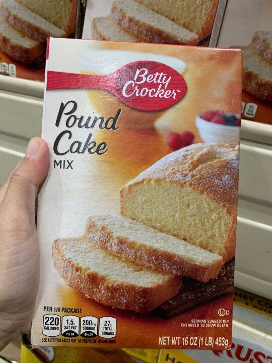 Betty Crocker Pound Cake Mix 453g Lazada Ph 0605