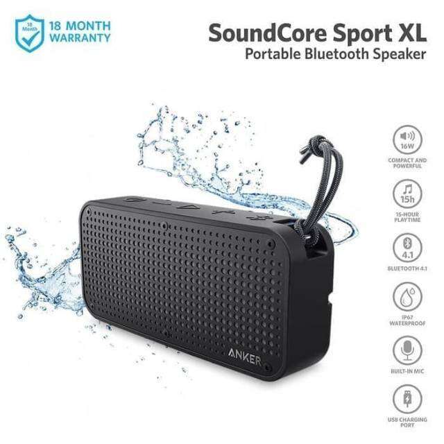 ANKER SOUNDCORE SPORT XL Speaker bluetooth Original Lazada Indonesia