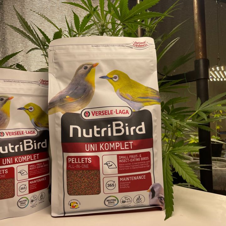 nutribird-uni-komplet-นูทริเบิร์ด-ยูนิคอมเพล็ท-อาหารนกกินผลไม้-และแมลง-อาหารผลไม้อัดเม็ด-อาหารนกกรงหัวจุก-นกปรอดหัวโขน