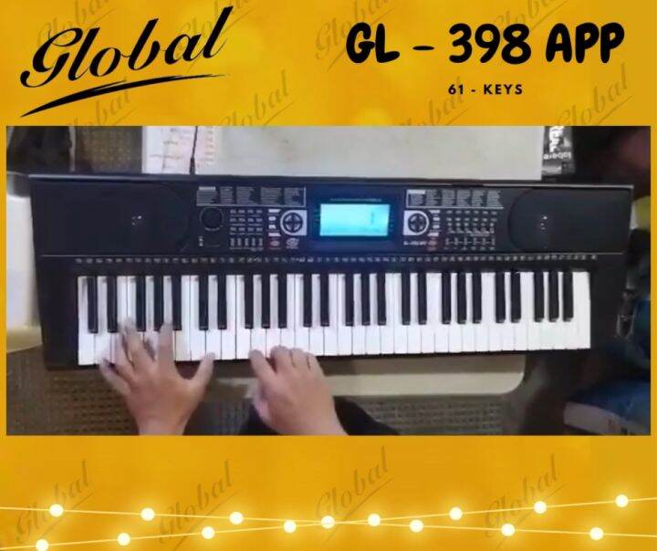 GLOBAL KEYBOARD 61 standard sized keys GL 398 APP intelligent teaching