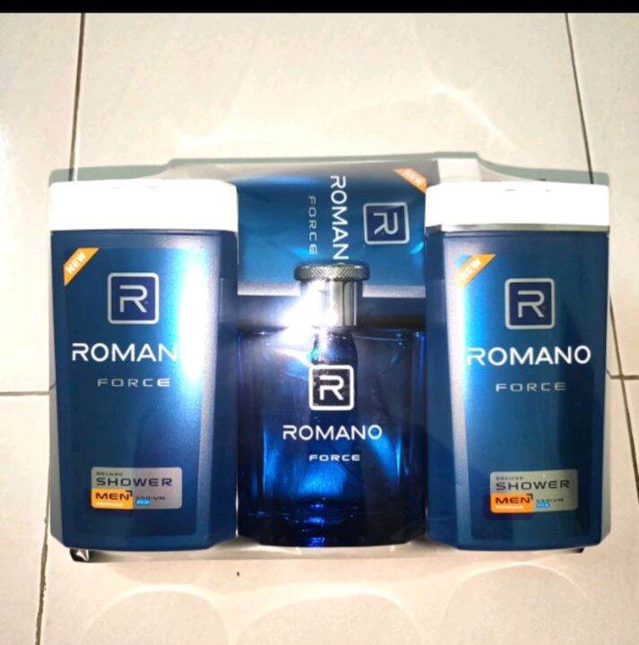 Perfume Romano force Perfume gift set ORIGINAL Lazada