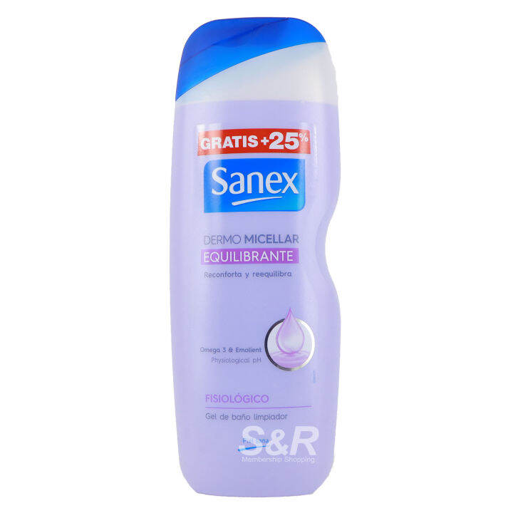 Sanex Dermo Micellar Equilibrant Body Wash 750mL Lazada PH