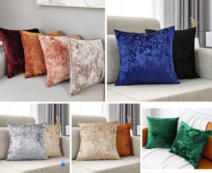Velvet Pillow CasesPremium Quality 24x24 inchesPrice Per Piece Lazada PH