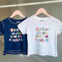 เสื้อครอป Baby Tee y2k (พร้อมส่ง )