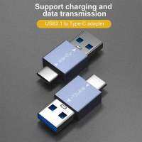 1PCS USB 3.0ปลั๊ก USB Type C Adapter อะแดปเตอร์ Super Speed USB3.0 Type-C Extender การเชื่อมต่อ converter