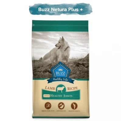 ฺBuzz Healthy life (Healthy Joint) อาหารสุนัขพรีเมียม เนื้อแกะแท้ บำรุงข้อต่อ 3 Kg(เม็ด​ใหญ่)​