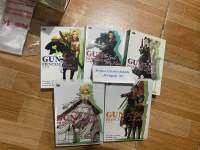 Gun Princess กันพริสเซส 5 เล่ม หนังสือการ์ตูน มังงะ มือสอง สภาพบ้าน