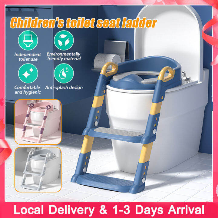 Kids Toilet Seat Infant Foldable Potty Training Toilet Seat Baby Child