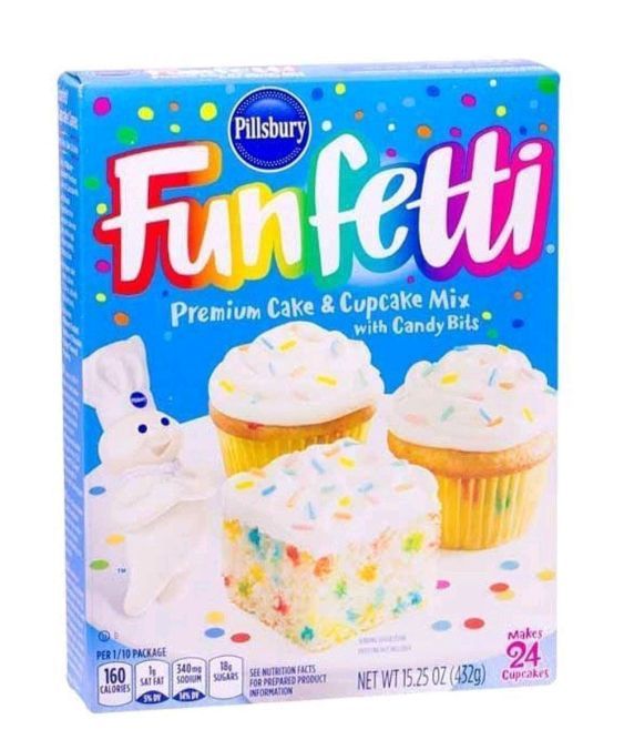 Pillsbury Funfetti Premium Cake & Cupcake Mix 432g | Lazada PH