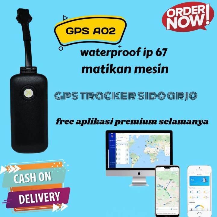 gps tracker mini A02 bisa matikan mesin jarak jauh free aplikasi free