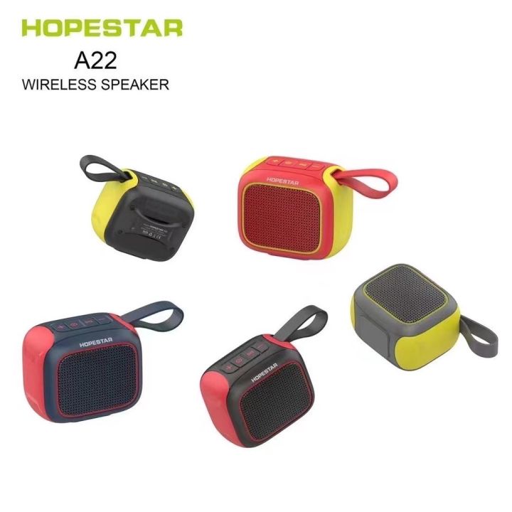 sy-ลําโพงไร้สายบลูทูธ-hopestar-a22-เบสแน่น-มีช่องเสียบ-usb-พกพาสะดวก