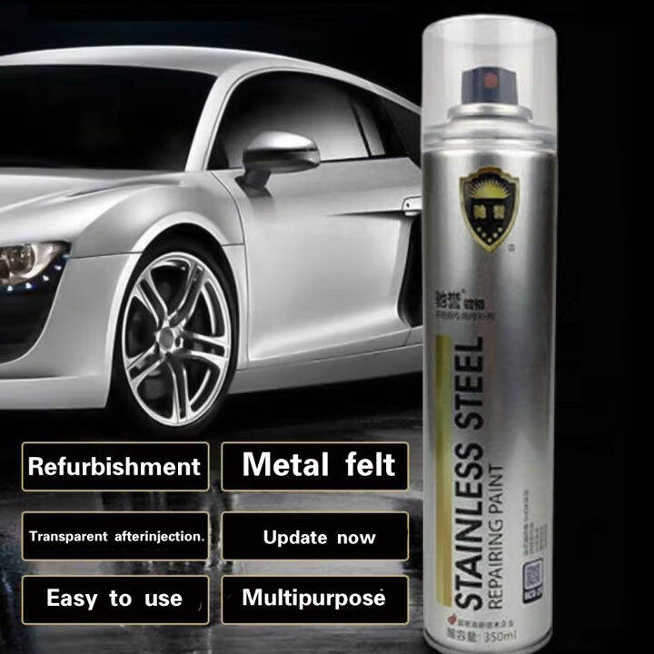 【Ready Stock】350ml Car Rust Remover Spray Metal Surface Chrome Paint