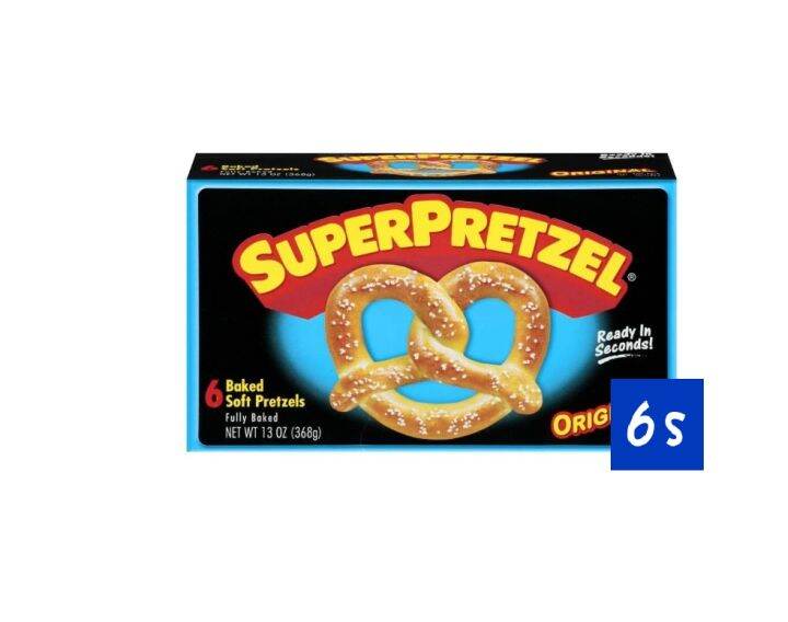 Superpretzel Soft Pretzels Low Fat 6s Lazada PH