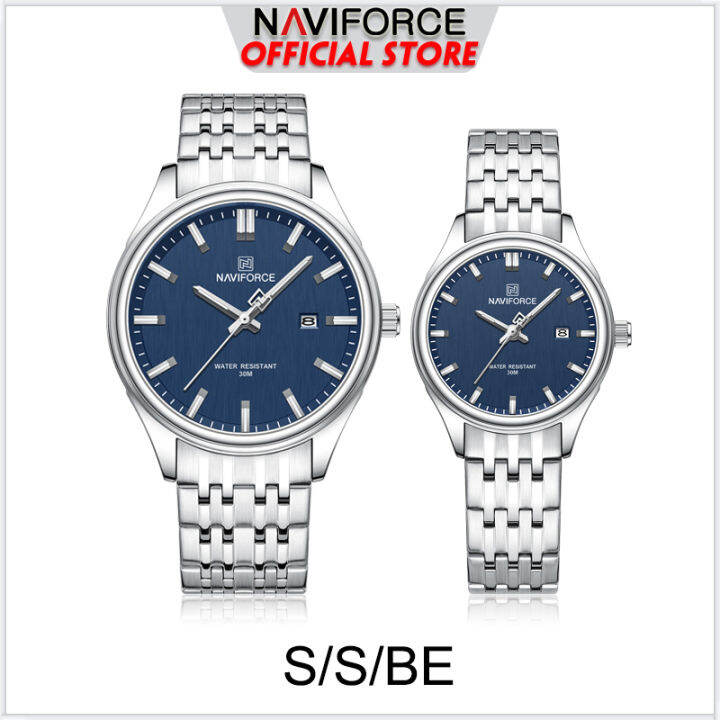 นาฬิกา NAVIFORCE สำหรับผู้ชายกันน้ำ2023ลำลองแท็กนาฬิกา Huer Relo สำหรับ ...