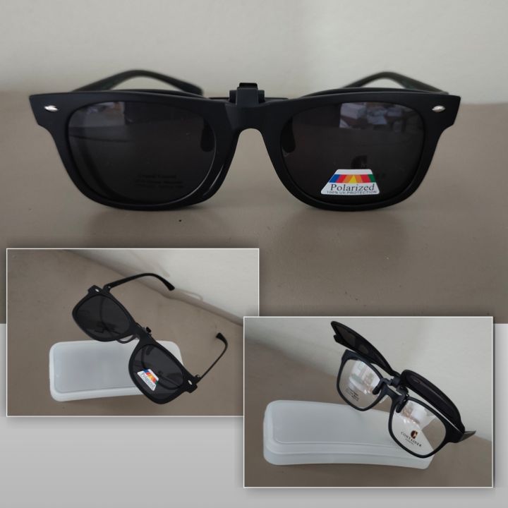 clipon-sunglasses-polarized-lens-คลิปแว่นตากันแดด-เลนส์โพลาไรซ์-รุ่นway