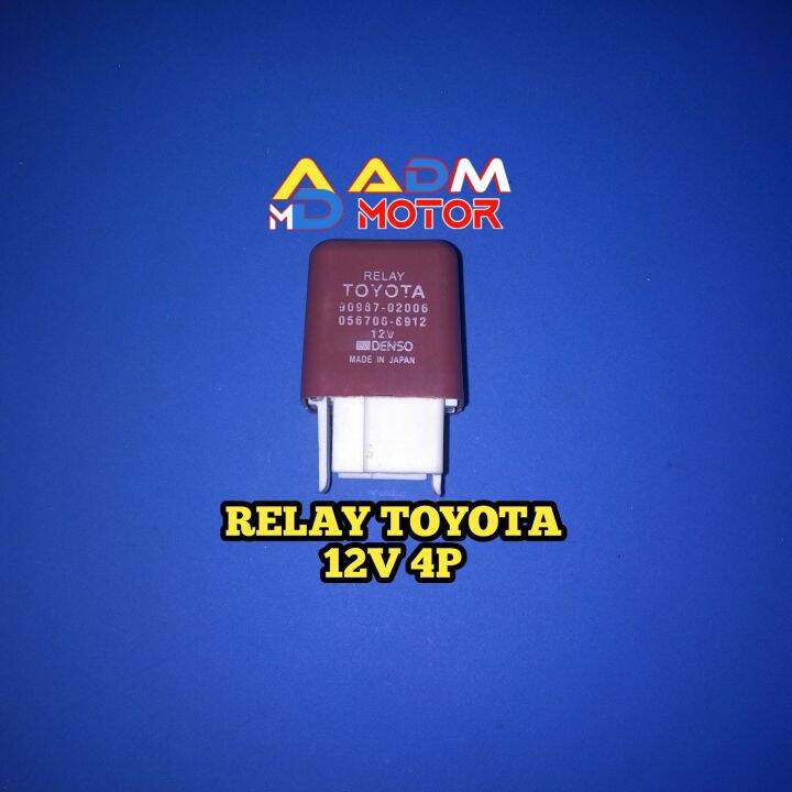 RELAY 12V KAKI 4 TOYOTA DENSO Lazada Indonesia