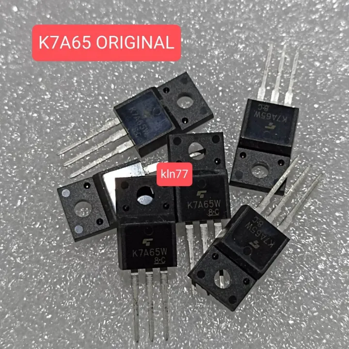TRANSISTOR K7A65 ORIGINAL K7A65D K 7A65 W original 7A65 ASLI Lazada Indonesia