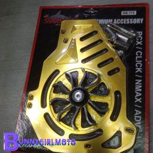 RADIATOR COVER FULL ALLOY CLICK 125 SCOOTER NEW STYLISH *BM* Lazada PH