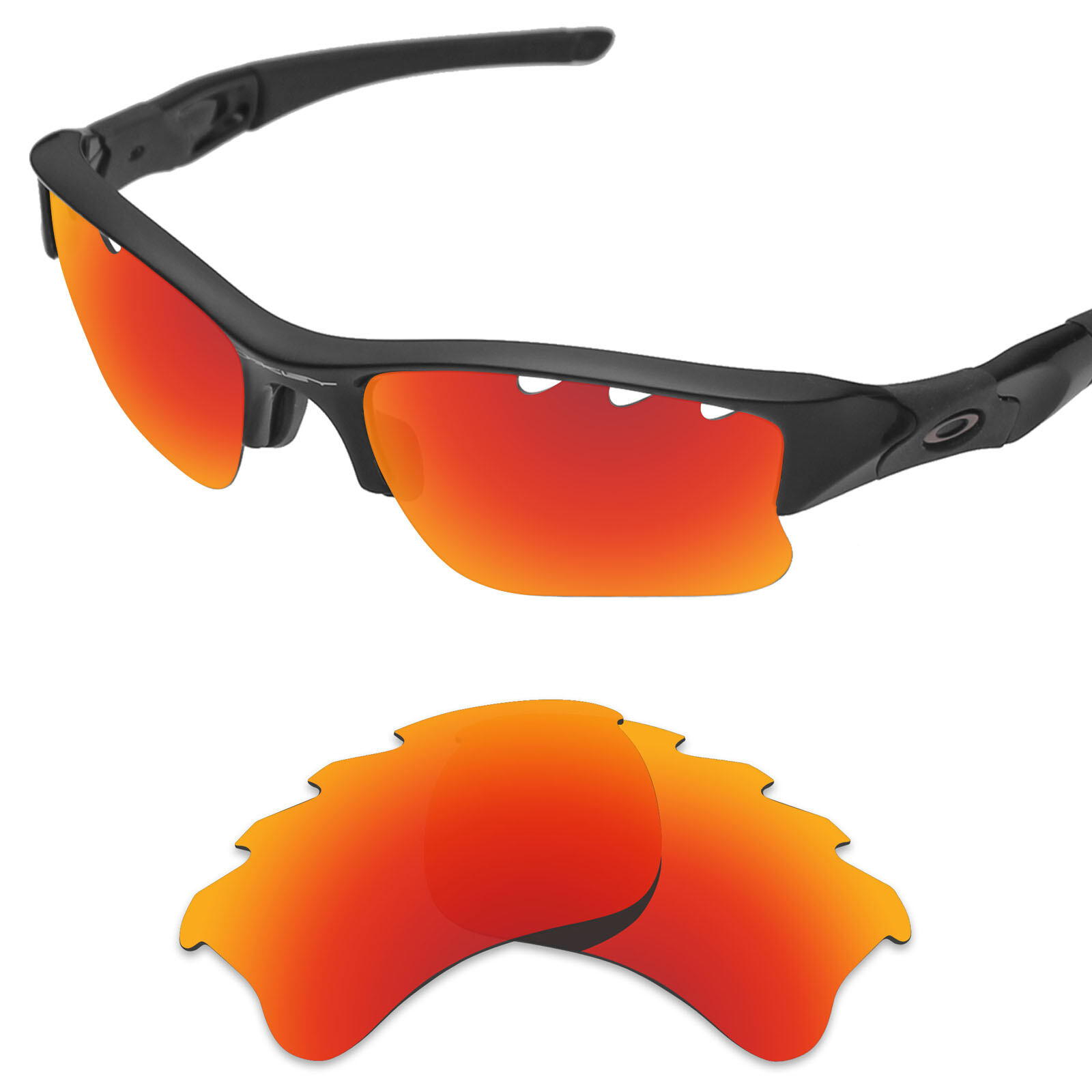 Options Tintart Polarized Replacement Lenses for-Oakley Jupiter Sunglasses 