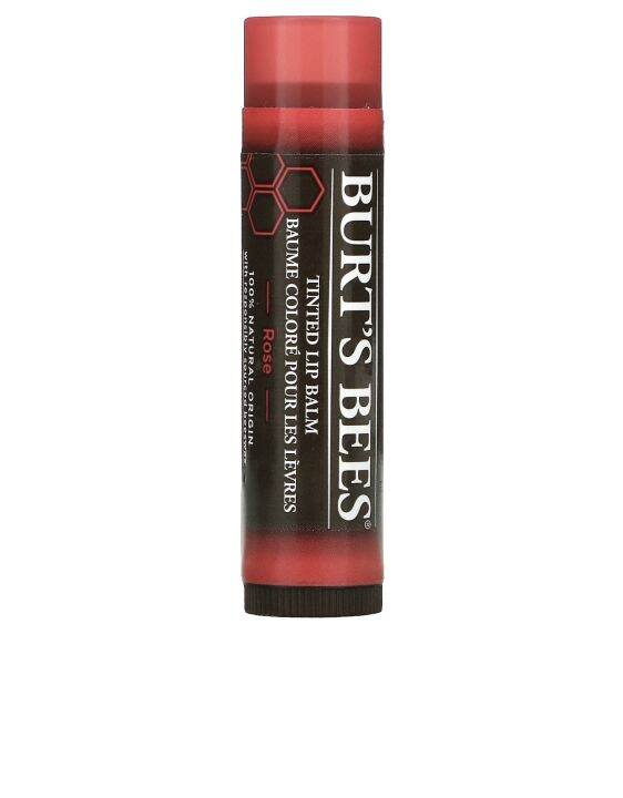 Burt’s Bee Tinted Lip Balm Rose 4.25g Lazada