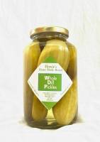 แตงกวาดอง ขวดใหญ่ Whole Dill Pickles  680 g.??????ผักดองต้นตำรับโฮมเมด