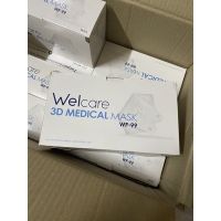 สินค้าพร้อมส่ง Welcare WF-99 หน้ากาก welcare ทรง 3D กล่องละ 50 ชิ้น จัดส่งสินค้าทุกวัน