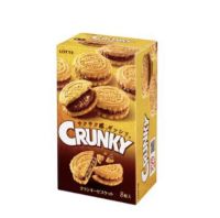 Lotte Crunky Biscuit Chocolate ลอตเต้ ครั้นกี้ บิสกิต ขนาด 88 g. นำเข้าจากญี่ปุ่น