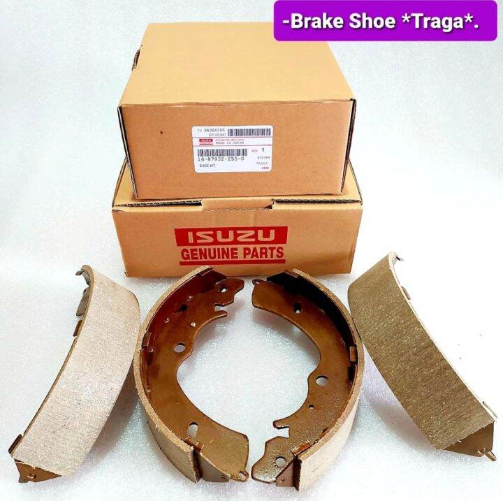 Brake Shoe Kampas Rem Belakang Isuzu Traga Original Set Lazada Indonesia