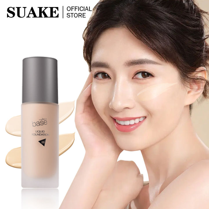 Suake Liquid Foundation Waterproof Long Lasting Oil Control Moisturizer Concealer Nude Bb Cream