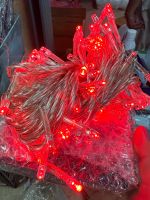 ไฟกระพริบ ไฟLEDสีแดงยาว100เมตร ไฟตกแต่งคริสมาส ปีใหม่