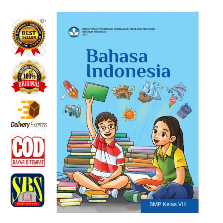 BUKU BAHASA INDONESIA SMP KELAS 8 KURIKULUM MERDEKA | Lazada Indonesia